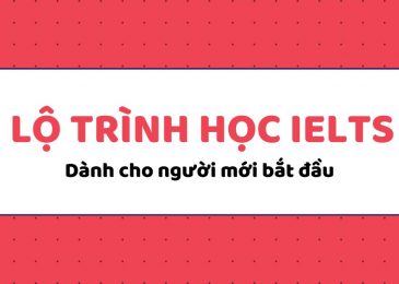 Lộ trình học IELTS từ con số 0 cho người mới bắt đầu